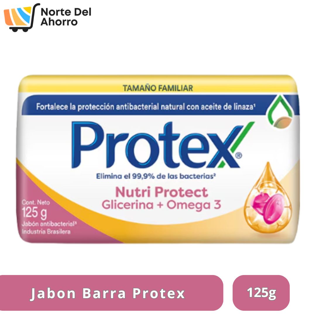Jabón Protex Nutri Protect 125g | Cuidado Total
