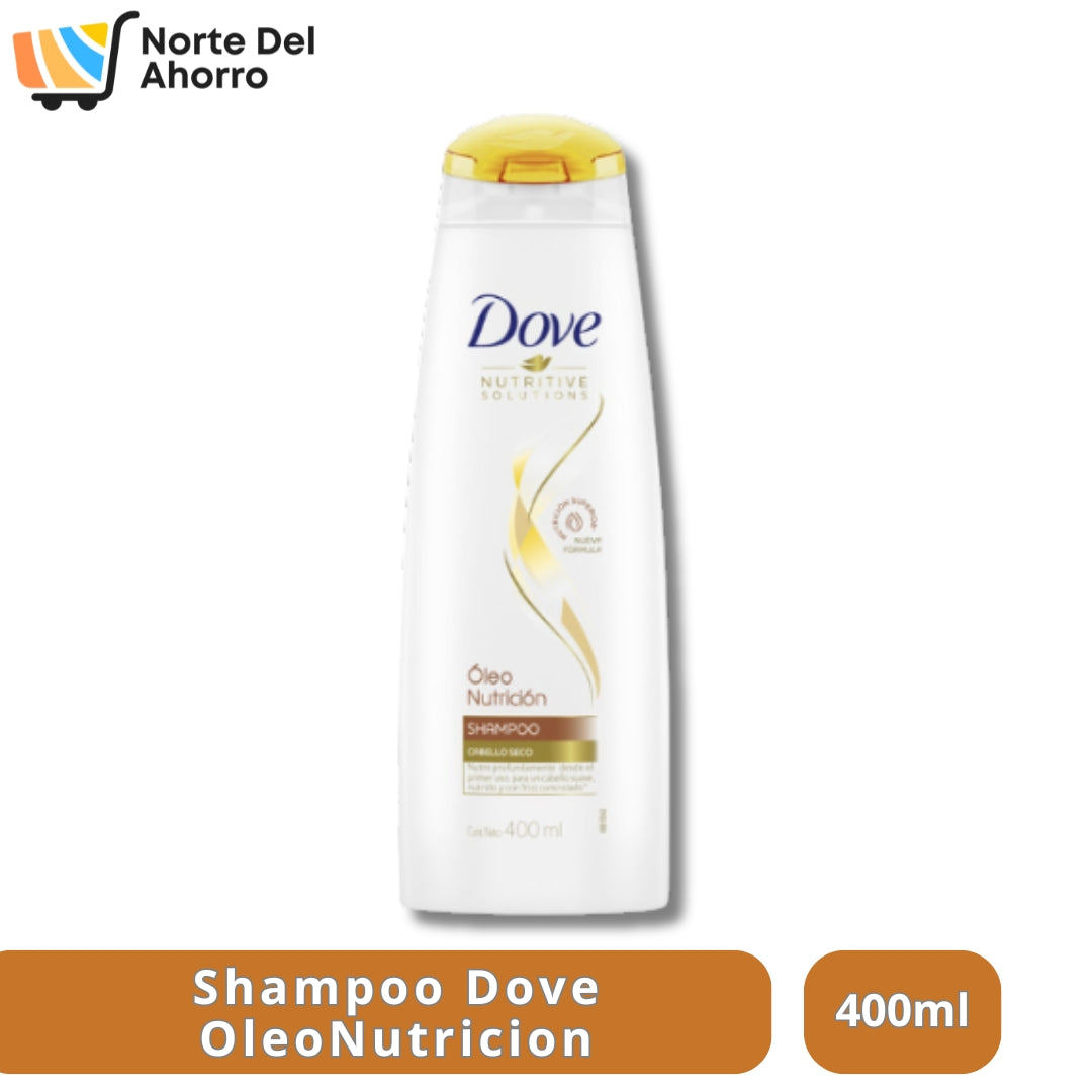 Shampoo Dove Nutrición 400ml | Hidratación Diaria