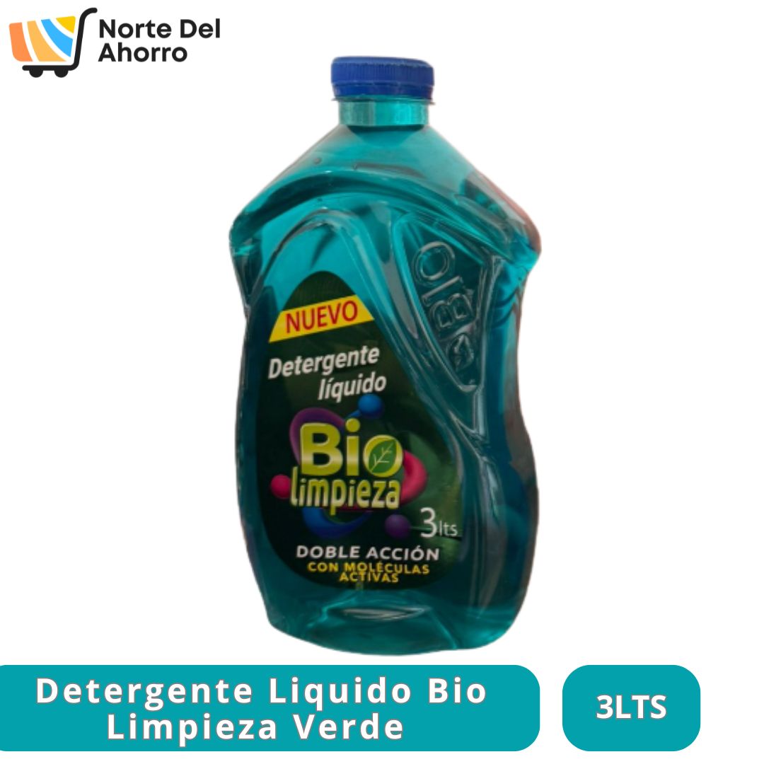 Detergente Bio Limpieza Verde 3L | Poder y Frescura Natural