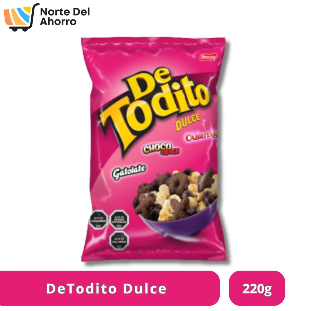 Detodito Dulce 220g | Mix de Snacks para Compartir