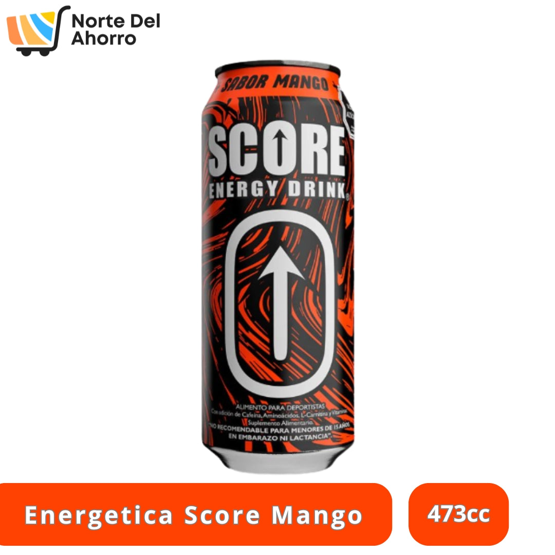 Score Energética Mango 473cc | Sabor y Energía