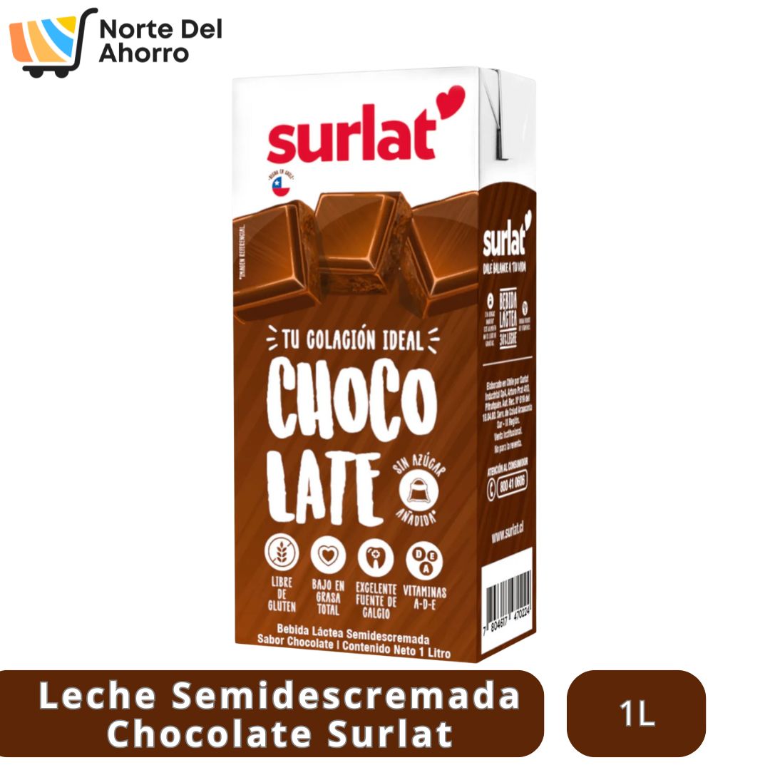 Leche Surlat Chocolate 1L | Sabor Cremoso y Nutritivo
