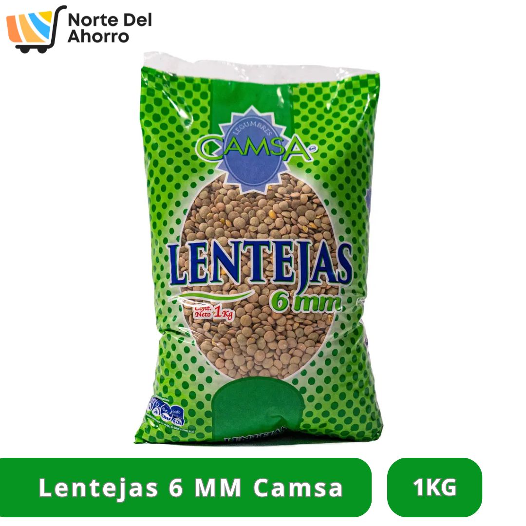 Lentejas 6mm Camsa 1kg | Ricas en Fibra y Proteína Vegetal