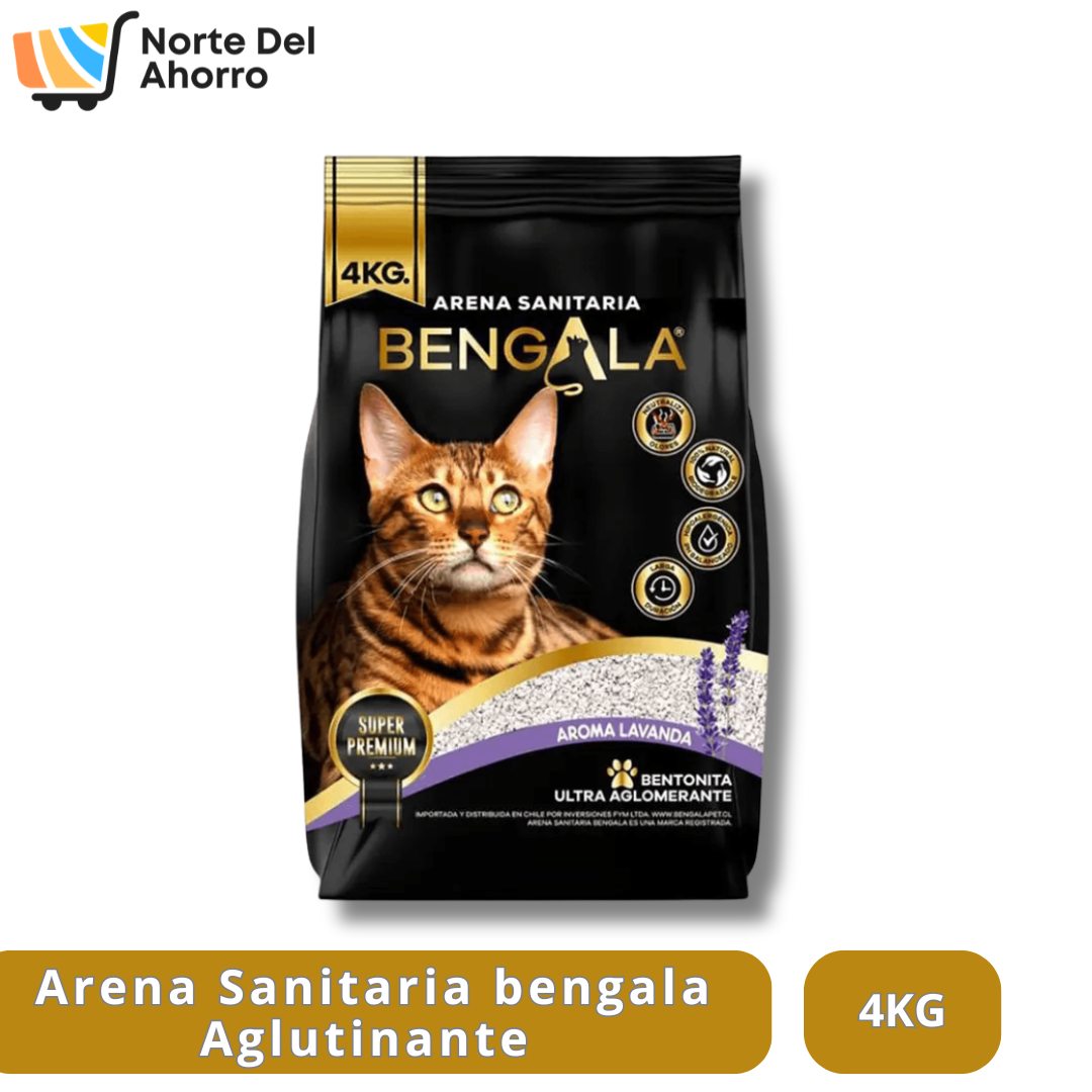 Arena Bengala Aglutinante 4KG | Control de Olores