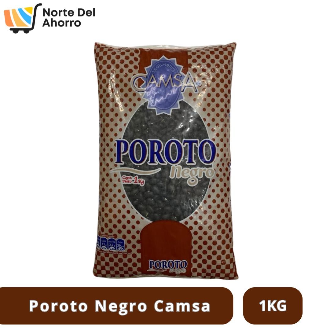 Poroto Negro Camsa 1kg | Nutritivos y Listos para Cocinar