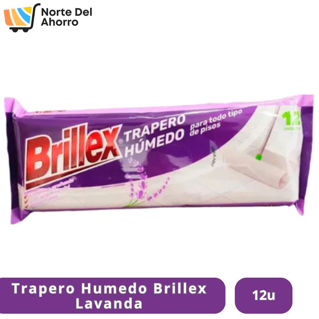 Trapero Húmedo Lavanda Brillex | Aroma Relajante