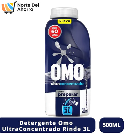 Omo UltraConcentrado 3L | Limpieza Profunda y Rendimiento Superior