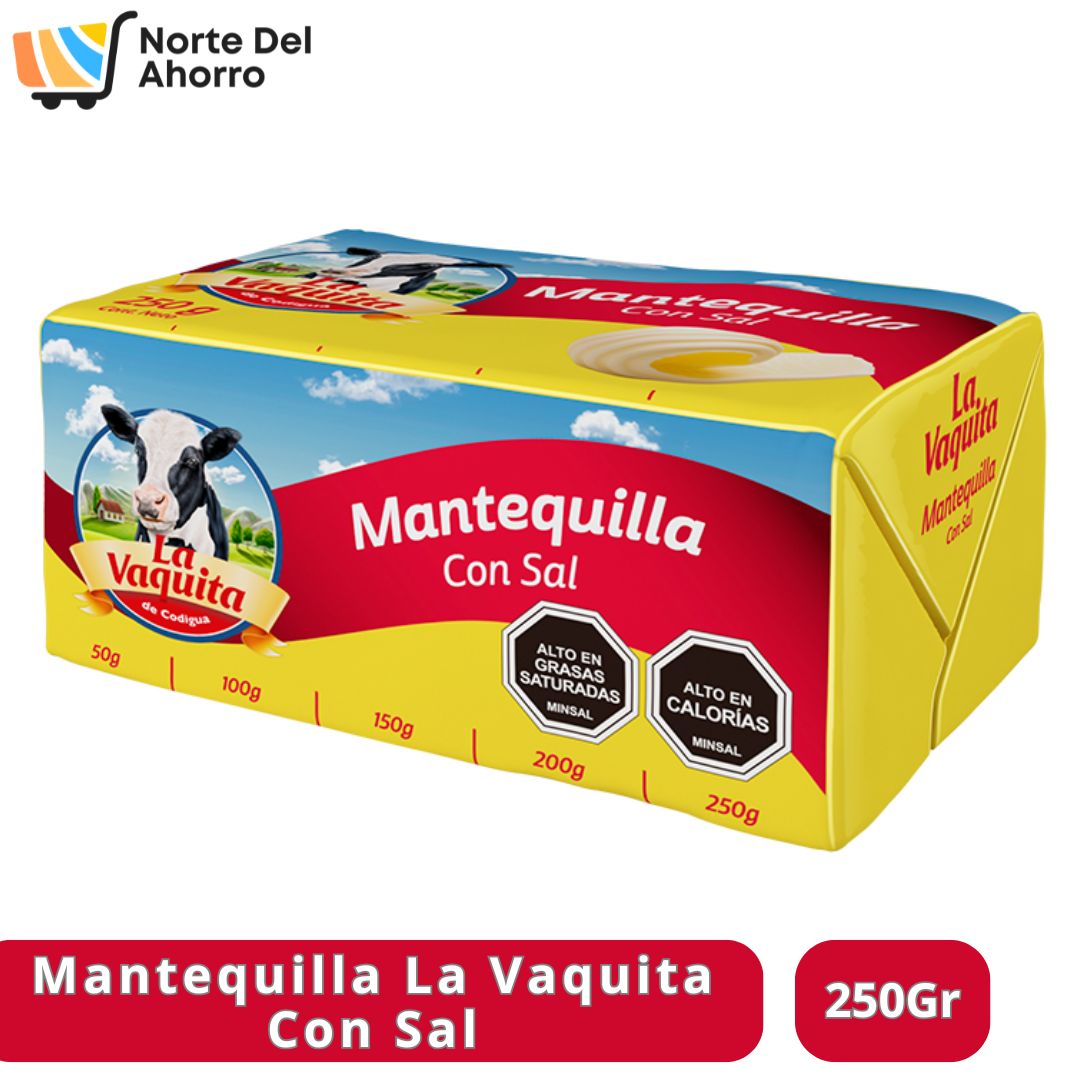 Mantequilla La Vaquita 250g | Sabor Cremoso y Calidad Tradicional