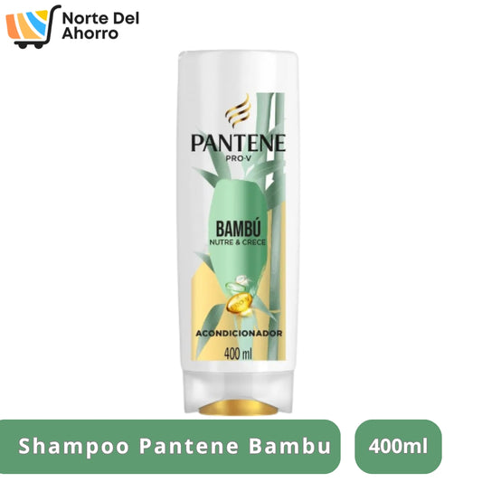 Acondicionador Pantene Bambú 400ml | Fuerza Natural