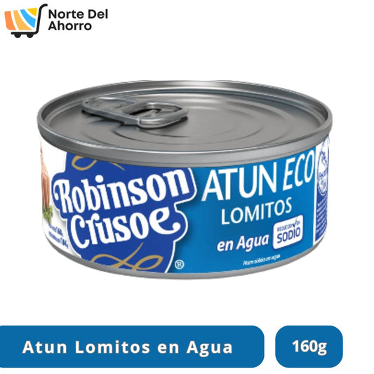 Atún Robinson Crusoe al Agua 160g | Ligero y Rico