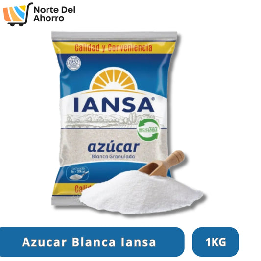 Azúcar Blanca Iansa 1.1KG | Calidad Chilena