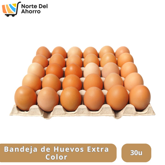 Bandeja Huevos Extra 30un | Frescos y Nutritivos