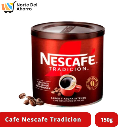 Café Nescafé Tradición 150g | Aroma y Energía