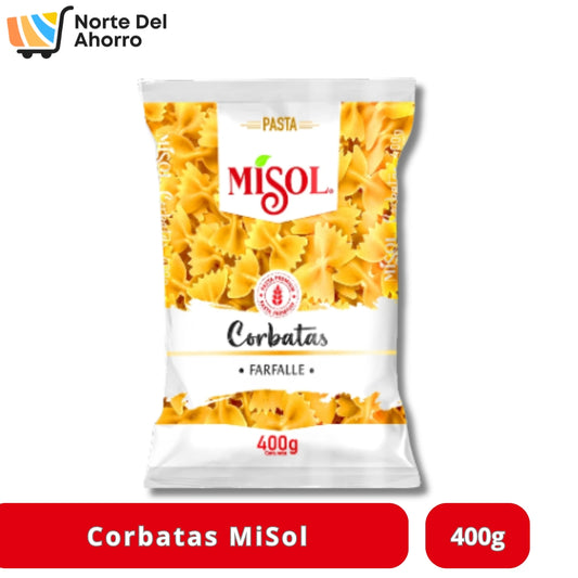 Corbatas MiSol 400g | Pasta con Forma Divertida