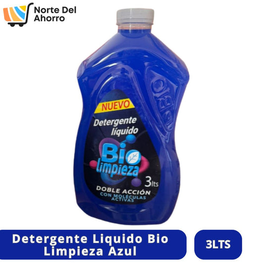 Detergente Bio Limpieza Azul 3L | Poder y Frescura Natural