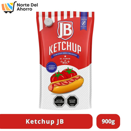 Ketchup JB 900g | Sabor Intenso y Ideal para Tus Comidas