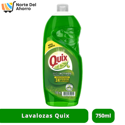Lavalozas Quix 750ml | Poder Desengrasante