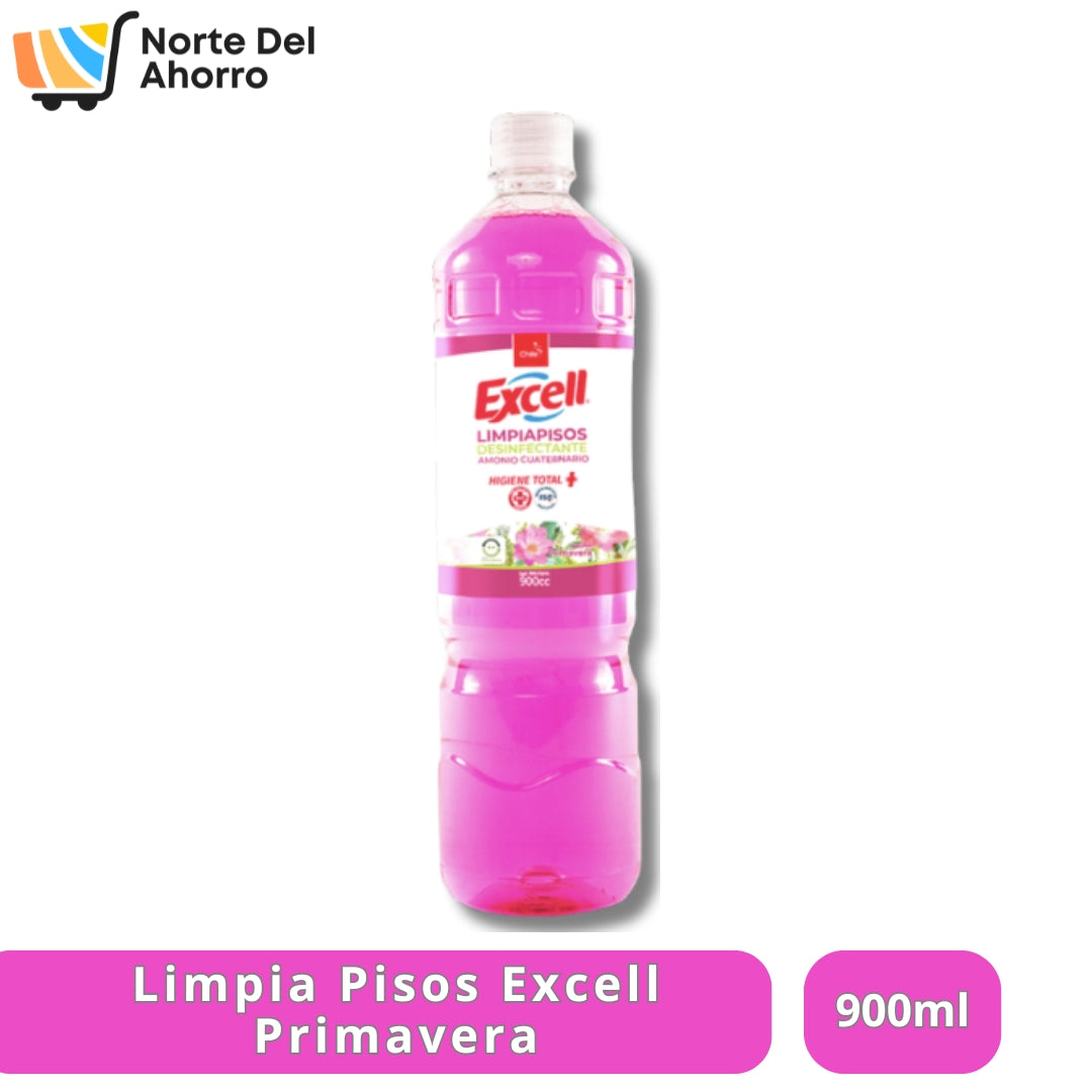 Limpia Pisos Excell Primavera 900ml | Aroma Floral