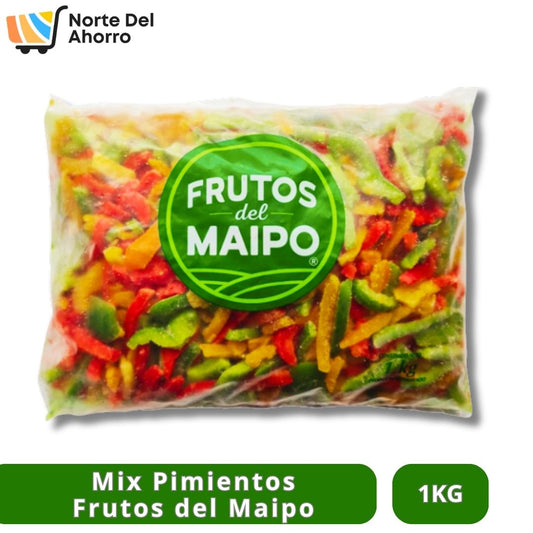 Mix de Pimientos Frutos del Maipo 1kg | Frescos y Listos para Cocinar