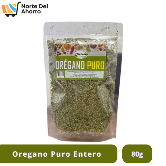 Orégano Entero 80g | Aroma y Sabor Natural