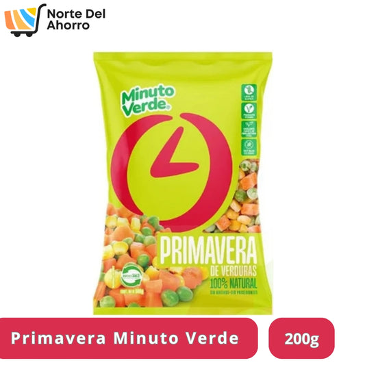 Primavera Minuto Verde 200g | Mix de Verduras