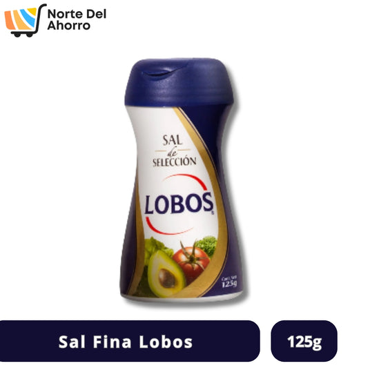 Sal Fina Lobos 125g | Práctica y Precisa