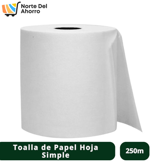 Papel Industrial 250m | Hoja Simple Rendidora