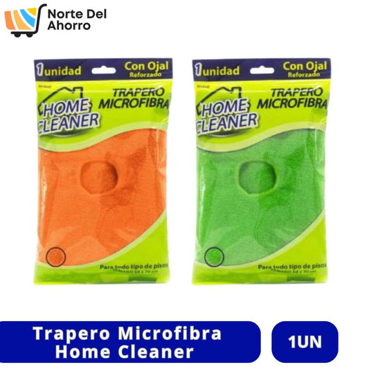 Trapero de Microfibra HomeCleaner | Limpieza Eficiente y Sin Rayas